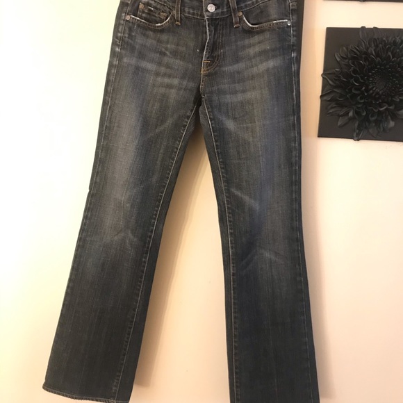 7 for all Mankind distressed jeans - Picture 3 of 6